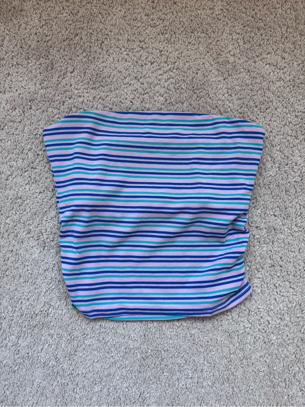 Free People Good Feels Striped Tube TOP